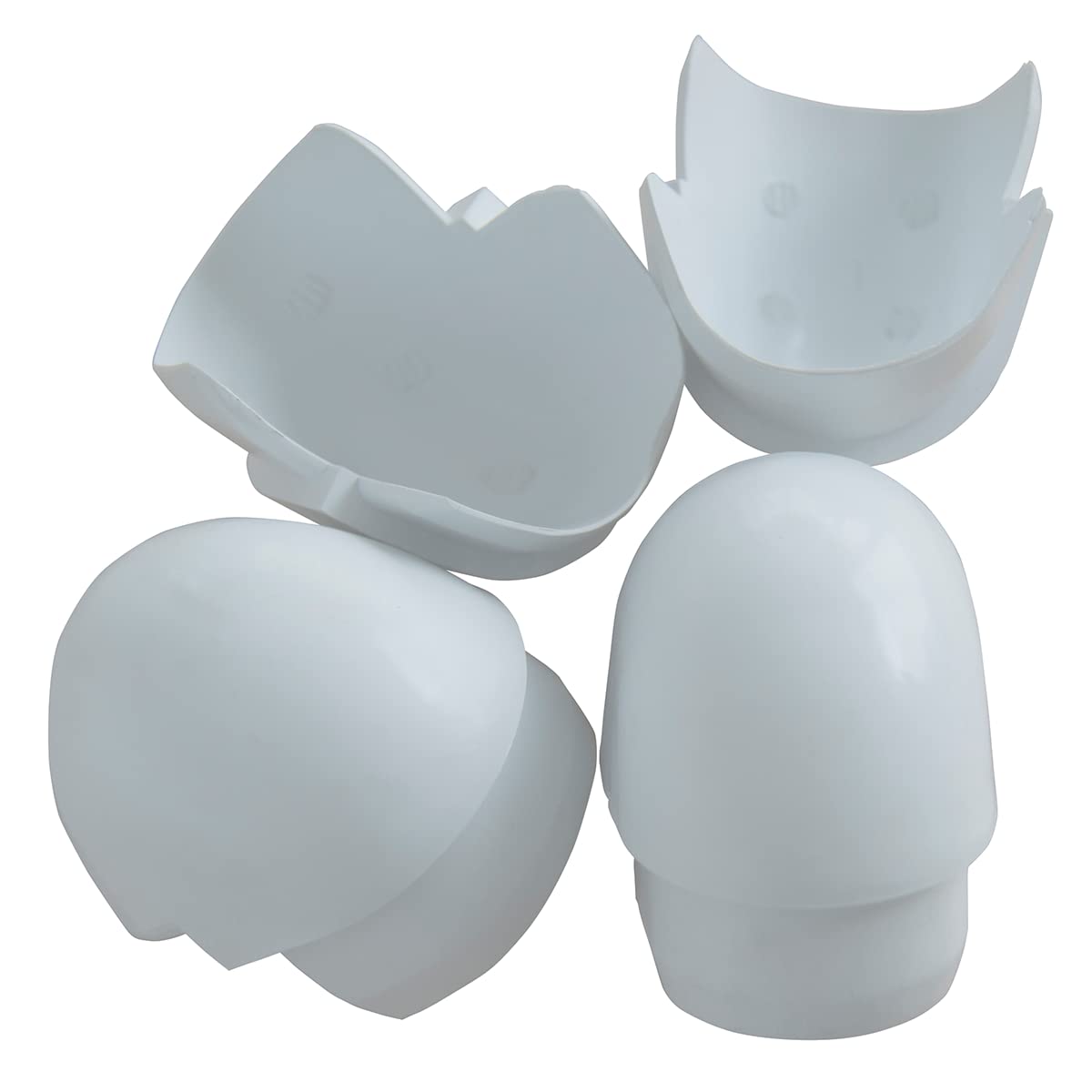Premium PVC Outside Corner Dock Bumper - Heavy Duty Protection for Boats & Docks (Pack of 4) - Perfect for Marine, Warehouse & Industrial Use