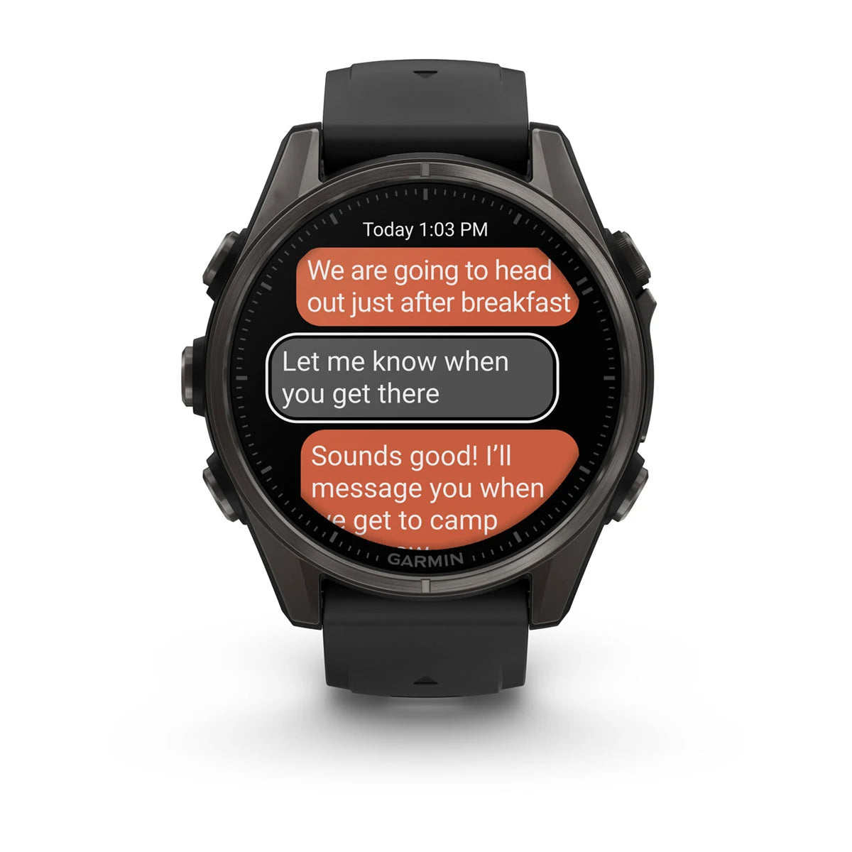 Garmin Fenix 8 Sapphire AMOLED 43mm GPS Smart Watch - Premium Multisport Fitness Tracker with Heart Rate Monitor for Running, Hiking & Outdoor Adventures