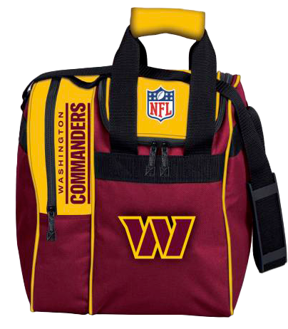 Washington Commanders NFL Team Logo Tote Bowling Bag - Durable & Stylish for Game Day, Travel & Sports Gear Storage