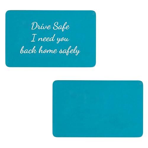 Blue: 1 side text engraving