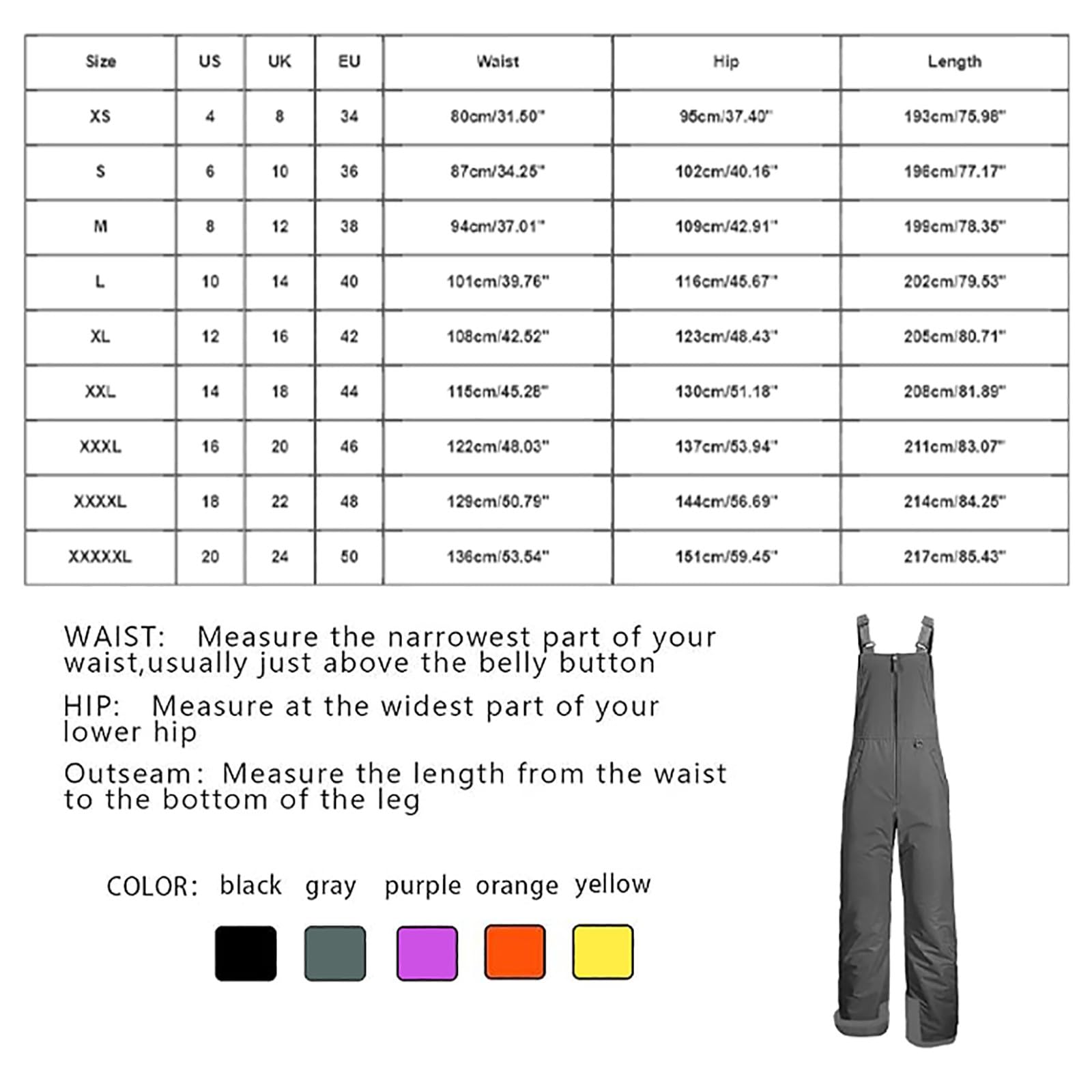 Women's Insulated Waterproof Ski Jumpsuit - Winter Warm Snowboarding Bib Overalls with Adjustable Shoulder Straps | Perfect for Skiing, Snowboarding & Outdoor Winter Activities