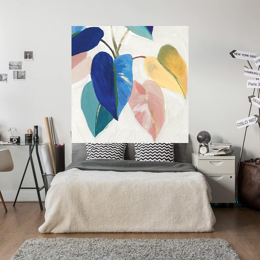 Bright Mood Fine Art Canvas Wall Decor by Artist Isabelle Z - 37x37 Inch Ready to Hang Painting for Living Room, Bedroom, Office & More - Perfect for Home, Kitchen, Bathroom & Dining Room Decor