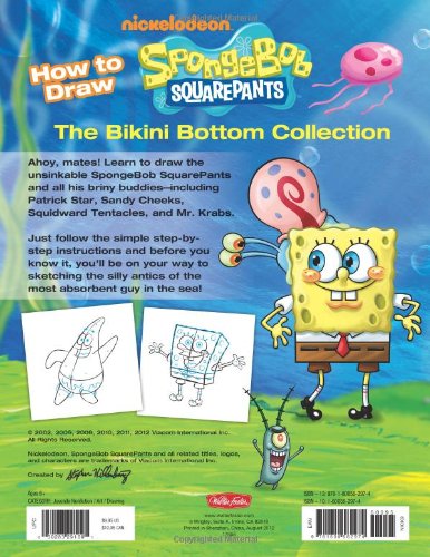 How to Draw SpongeBob SquarePants - Step by Step Drawing Guide for Beginners | The Bikini Bottom Collection | Licensed Learn to Draw Book | Perfect for Kids, Artists & SpongeBob Fans | Fun Activity for Home, School & Gifts