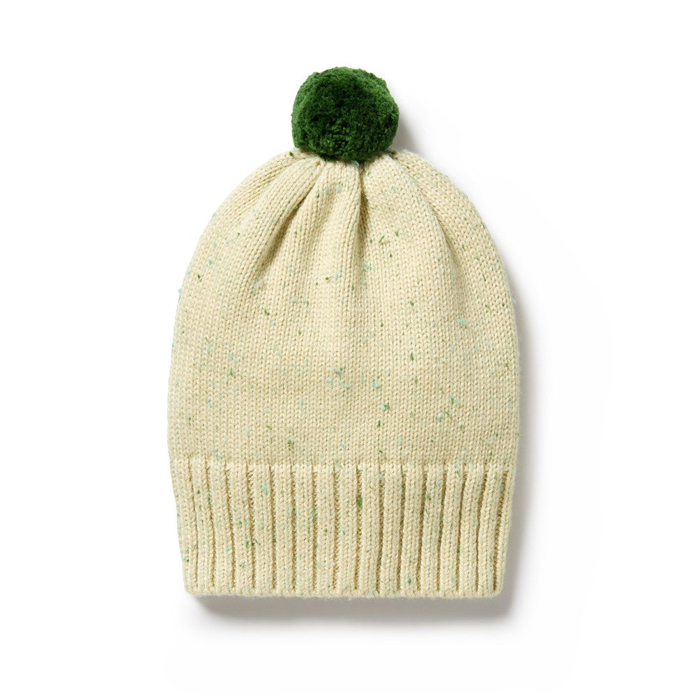 Cactus Fleck Knitted Beanie - Warm Winter Hat for Men & Women - Cozy Outdoor Hats for Skiing, Hiking and Cold Weather Activities