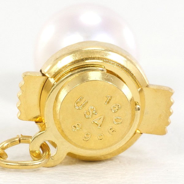 18K Yellow Gold Pearl Pin Brooch - Elegant Pearl Jewelry for Women, Vintage Pearl Brooch for Dresses, Coats & Special Occasions