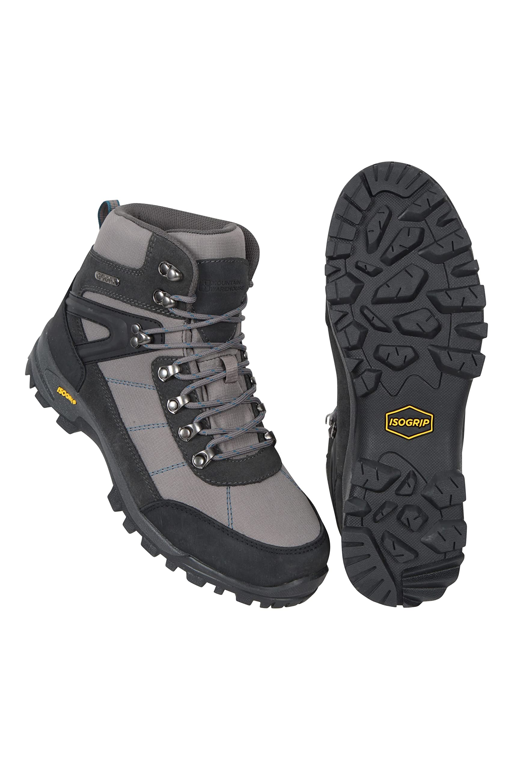 Mountain Warehouse Storm Extreme Men's IsoGrip Waterproof Hiking Boots - Durable Outdoor Trekking Shoes for Hiking, Camping & Backpacking Adventures