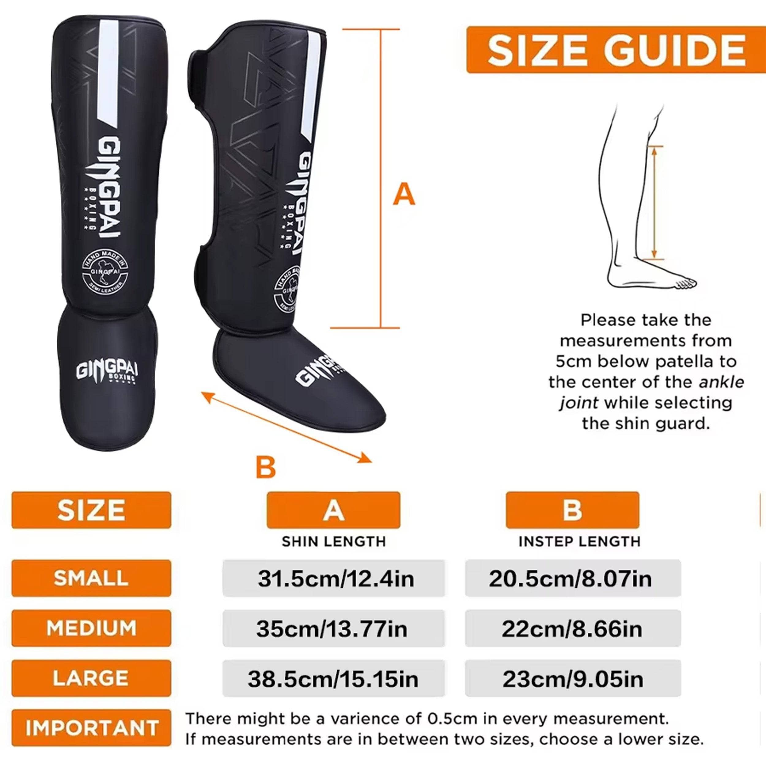 Best Muay Thai Shin Guards for Training & Sparring - Premium Protection & Comfort for Fighters - Perfect for MMA, Kickboxing & Martial Arts Practice