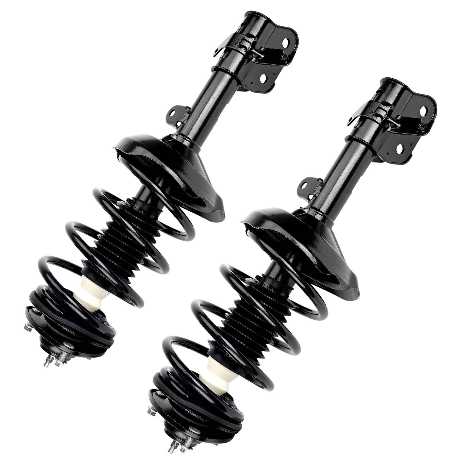 2005-2007 Honda Odyssey 3.5L FWD Front Strut Assembly - Complete Shock Absorber Replacement Kit (2-Piece Set) for Smooth Ride & Enhanced Suspension Performance - Perfect for Daily Commuting, Road Trips and Family Travel
