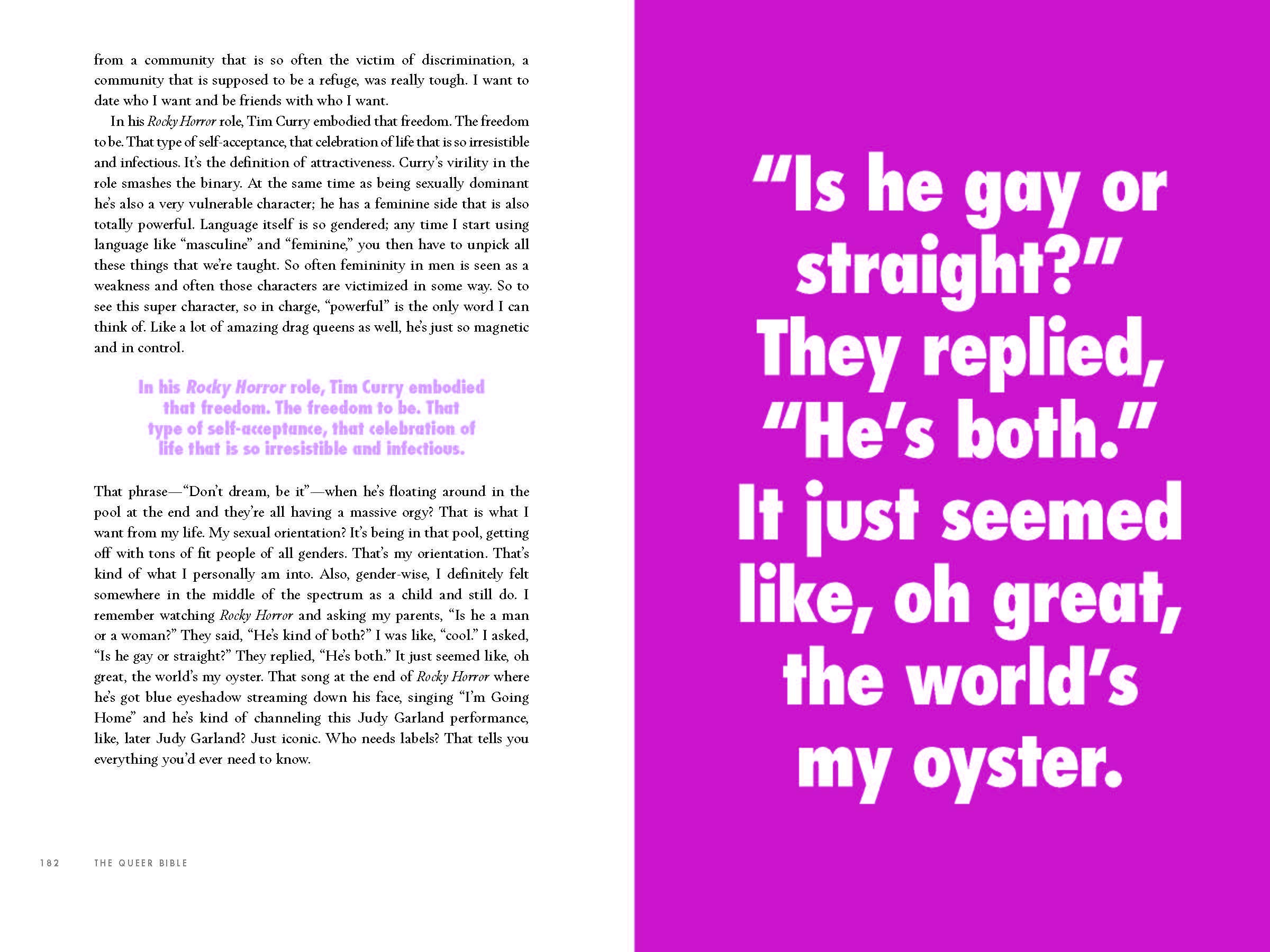 The Queer Bible: Inspiring LGBTQ+ Essays on Identity, Love & Activism | Perfect for Pride Month Reading, Book Clubs & Personal Growth