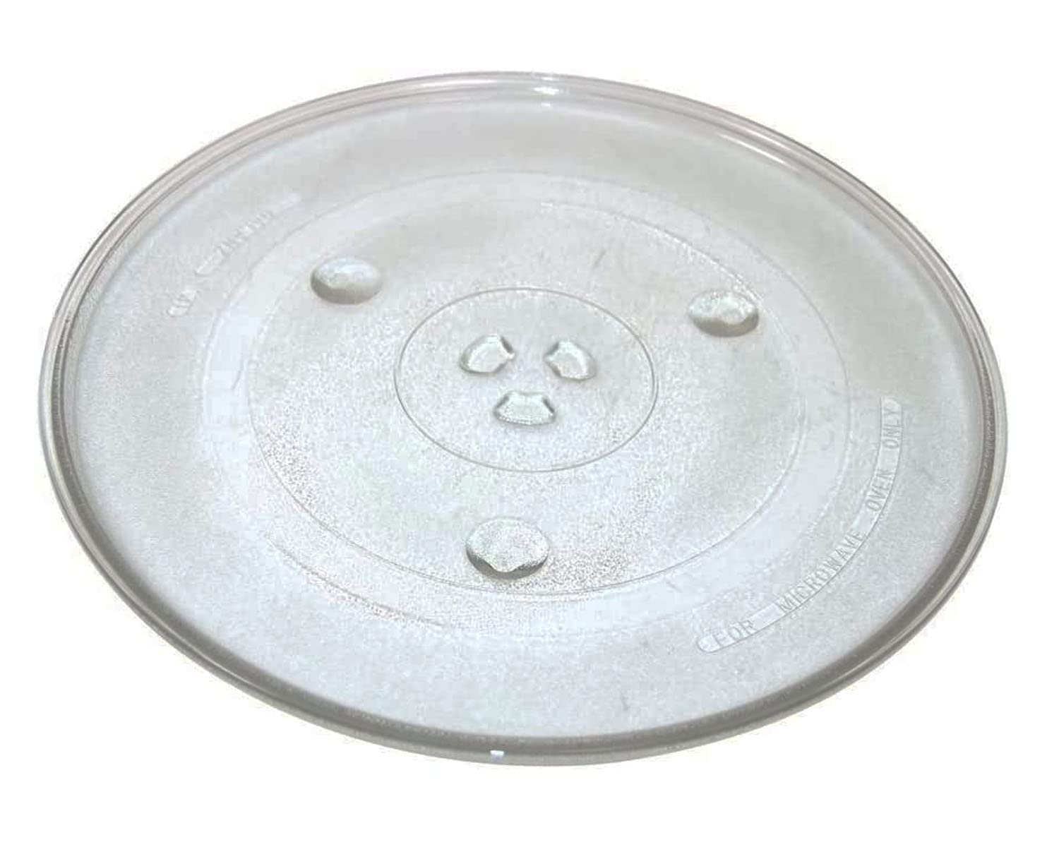 31.5cm Microwave Safe Glass Plate - Durable & Shatterproof for Easy Heating & Serving - Perfect for Meals, Leftovers & Snacks