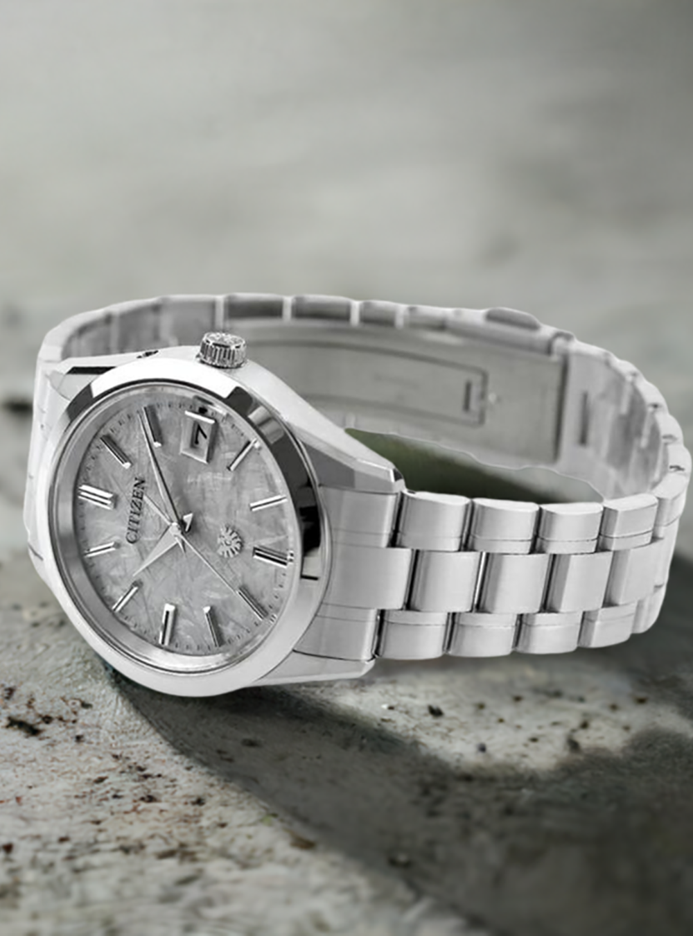 CITIZEN THE CITIZEN Super Titanium™ AQ4100-57B Watch - Japanese Made JDM Luxury Timepiece for Men | Perfect for Business, Formal Occasions & Collectors