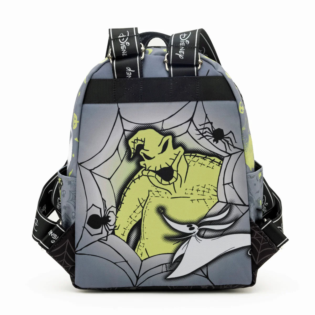 Wonda Pop Oogie Boogie 13-Inch Mini Nylon Backpack for Kids & Adults - Perfect for Halloween Costumes, Disney Trips, and Everyday Use