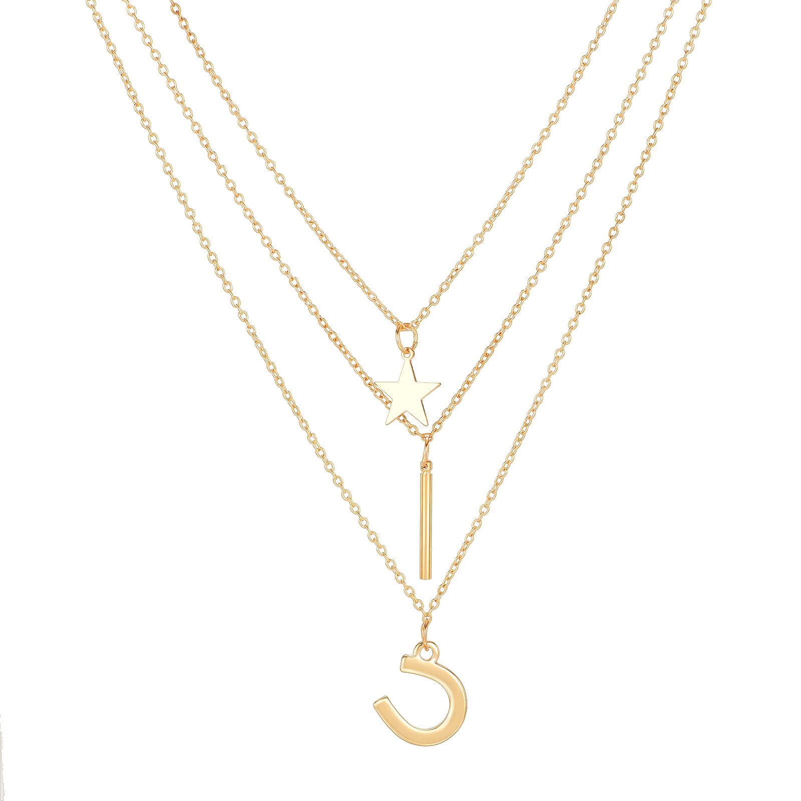 Elegant Gold Plated Key Pendant Necklace for Women - Simple Heart Keychain Jewelry with Adjustable Chain - Perfect for Casual Wear, Date Nights & Gift Giving (One Size)