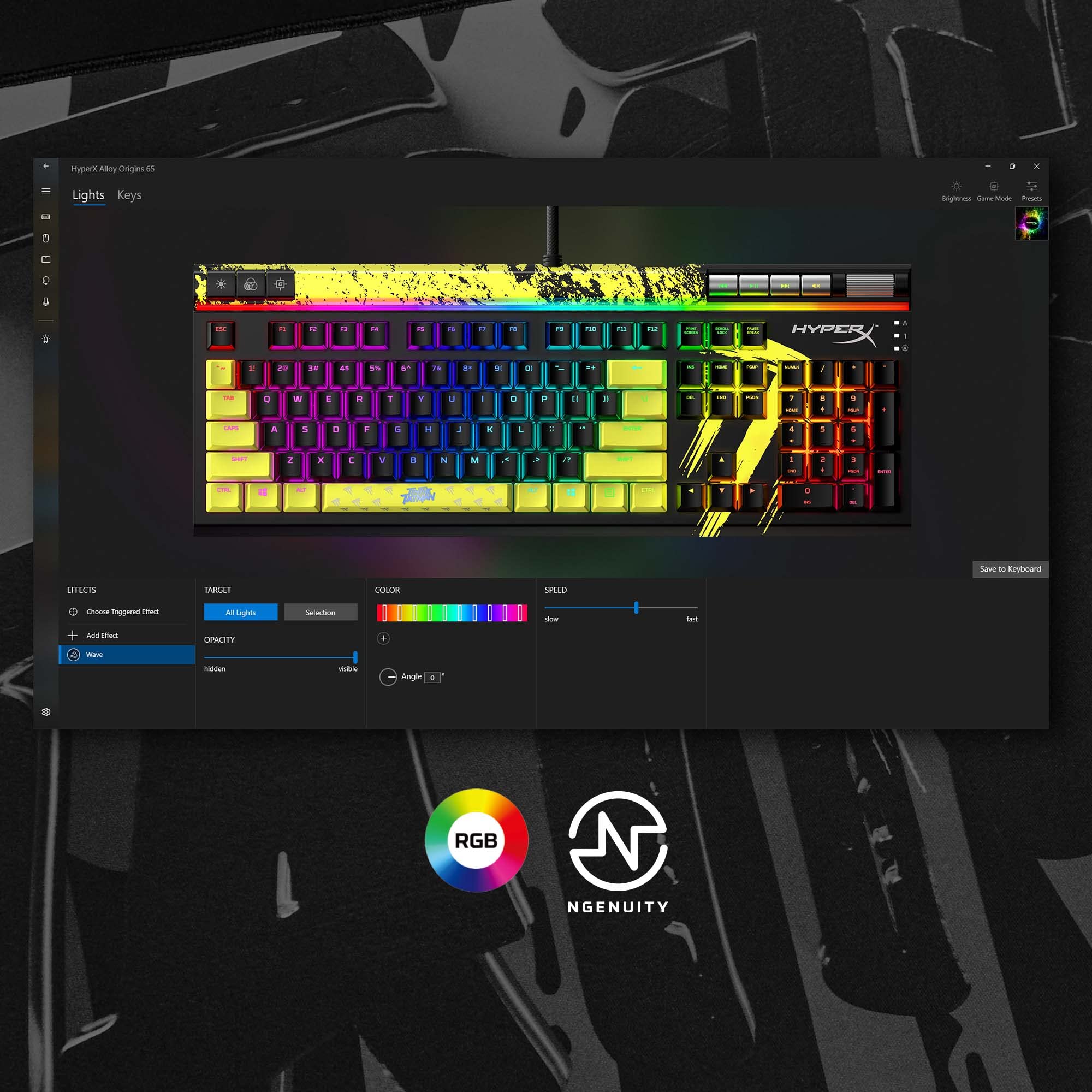 HyperX Alloy Elite 2 Mechanical Gaming Keyboard - TimTheTatMan Edition with RGB Backlit, Software-Controlled Lighting & Macro Customization, ABS Pudding Keycaps, Media Controls - HyperX Linear Red Switches - Perfect for Esports, Streaming & Professional Gaming