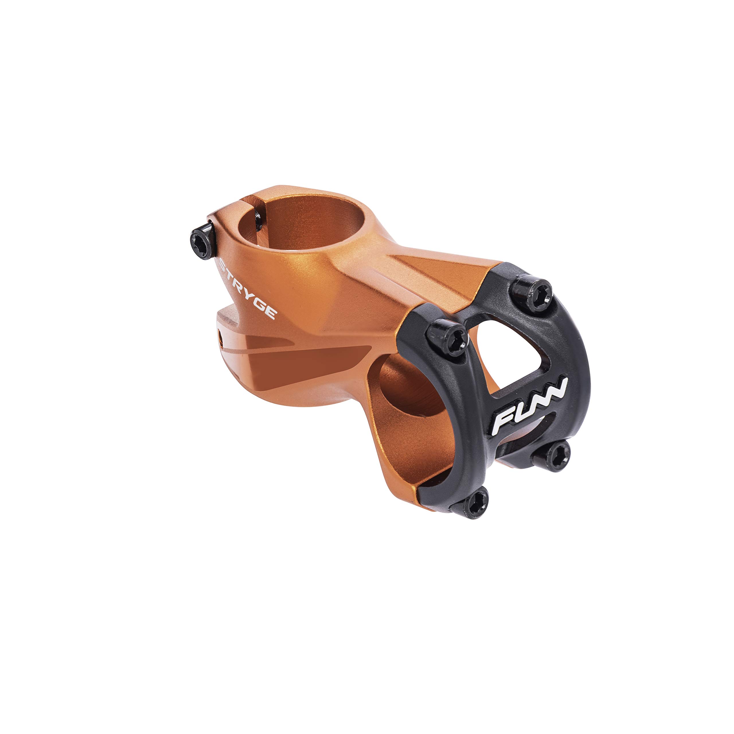 -5 Degree Funn Stryge Bike Drop Stem - 31.8mm Handlebar Clamp for Mountain, BMX, Road & Gravel Bikes | Lightweight & Durable for Trail Riding, Commuting & Racing