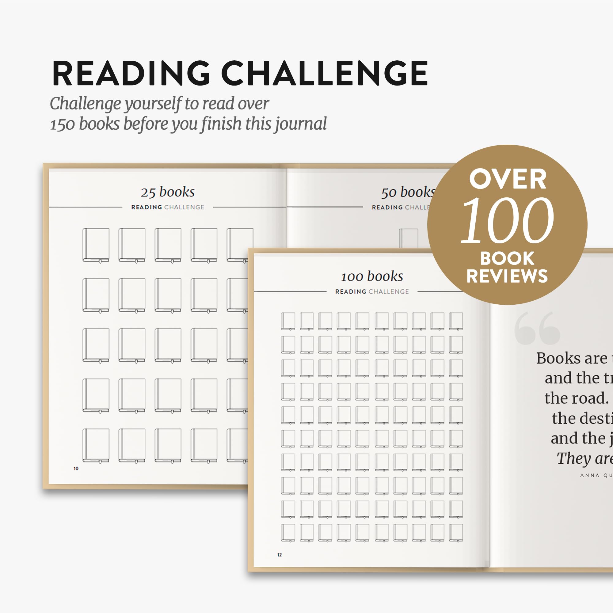 Epic Self Reading Journal for Book Lovers - Daily Book Log Notebook to Track Reading Habits, Rate Stories & Remember Plots - Perfect Bookworm Gift for Readers, Writers & Students - Great for Book Clubs, Reading Challenges & Personal Reflection