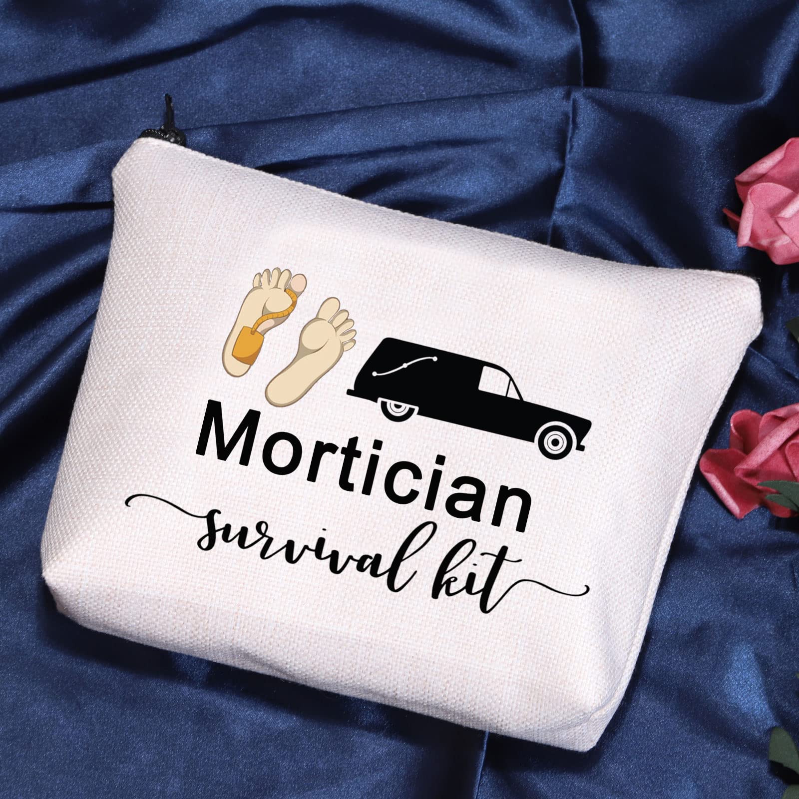 POFULL Professional Mortician Makeup Bag - Funeral Director Gift Set with Essential Tools - Perfect for Embalming & Corpse Preparation - Ideal for Funeral Homes & Mortuary Professionals
