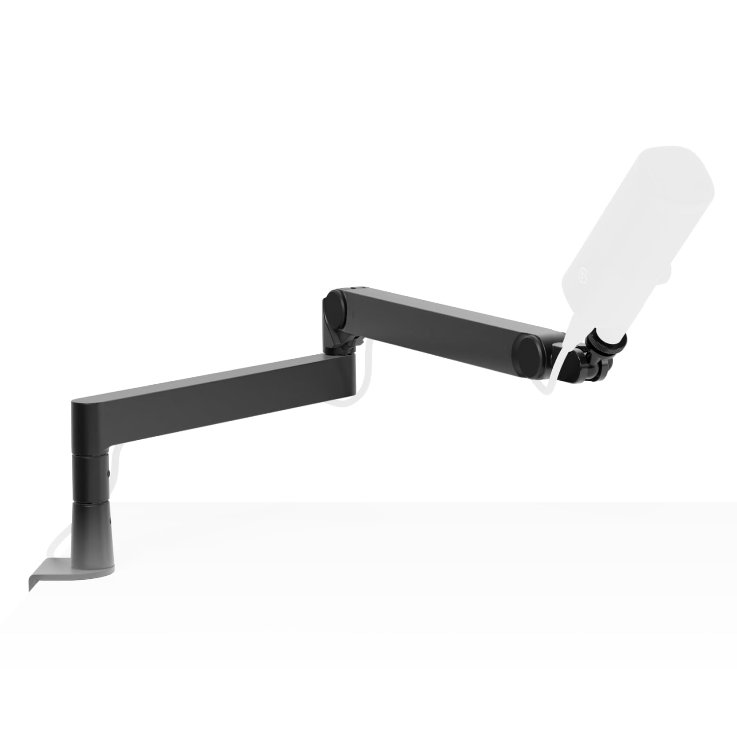 Elgato Wave Mic Arm Pro - 360° Rotatable Low Profile Gas Spring Microphone Arm for Shure SM7B, HyperX QuadCast, Rode & Blue Yeti - Perfect for Podcasting, Streaming & Home Studio Recording