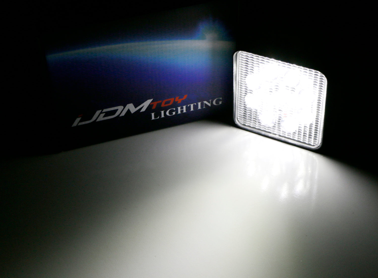 27W 2300 Lumens High Power LED Work Light - Waterproof Off-Road Lighting for SUV, 4x4 Truck, Tractor & Boat - Perfect for Camping, Construction & Emergency Use