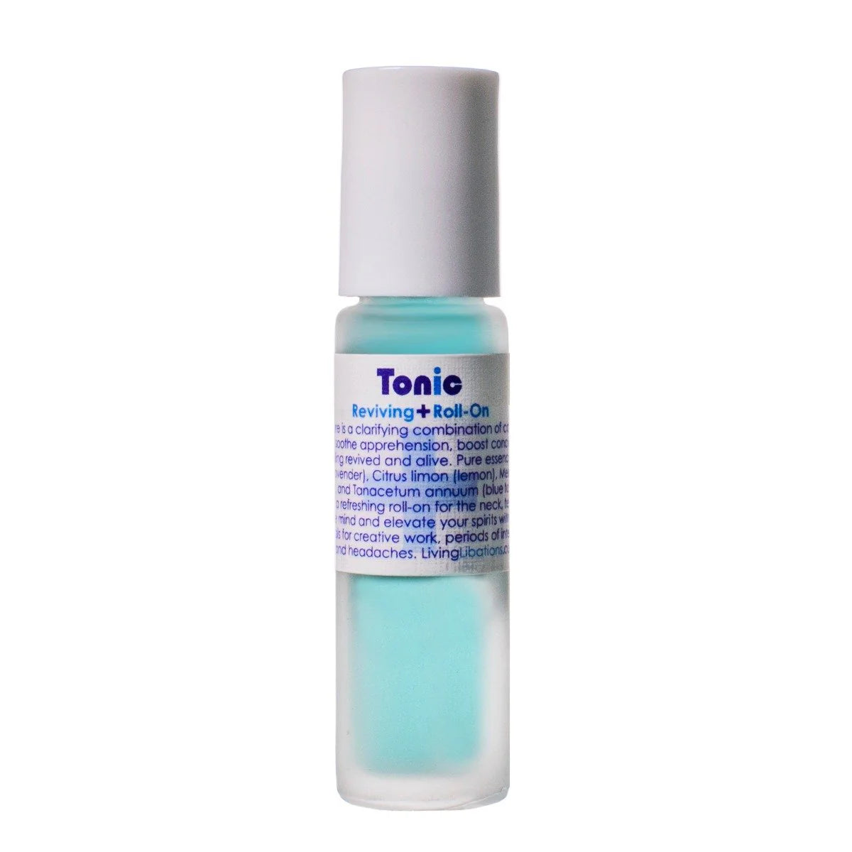 Tonic Reviving Roll On - Essential Oil Blend for Stress Relief & Energy Boost - Perfect for Home, Office & Travel Use