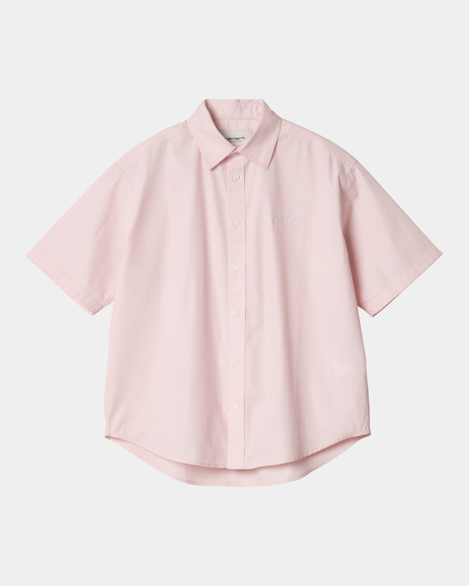 Women's Jaxon Shirt - Air Pink & White Striped Button-Down Shirt for Casual Wear, Office & Date Night Outfits