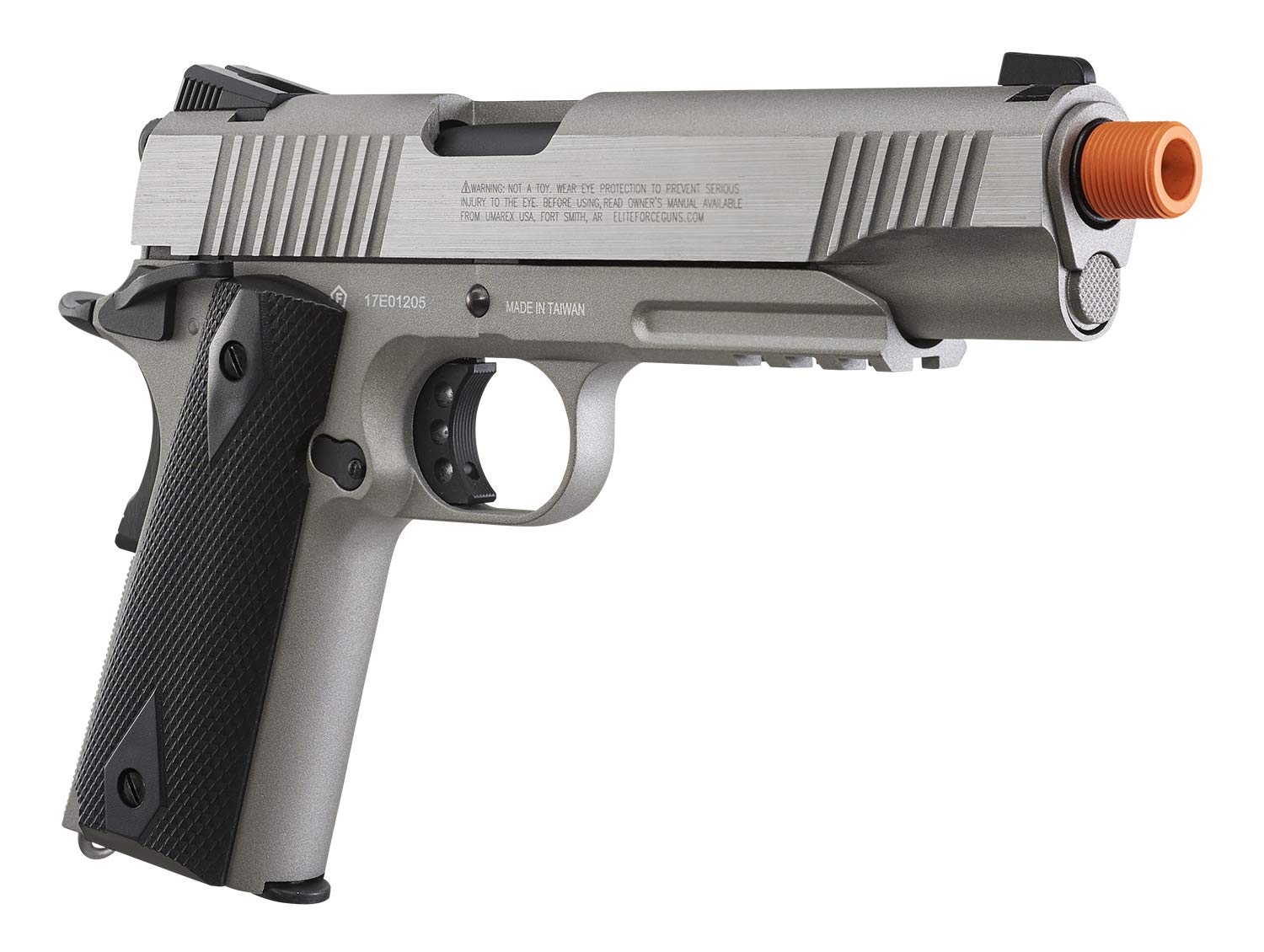 Elite Force 1911 Blowback 6mm BB Pistol Airsoft Gun - Realistic CO2 Powered Airsoft Pistol for Training & Target Shooting