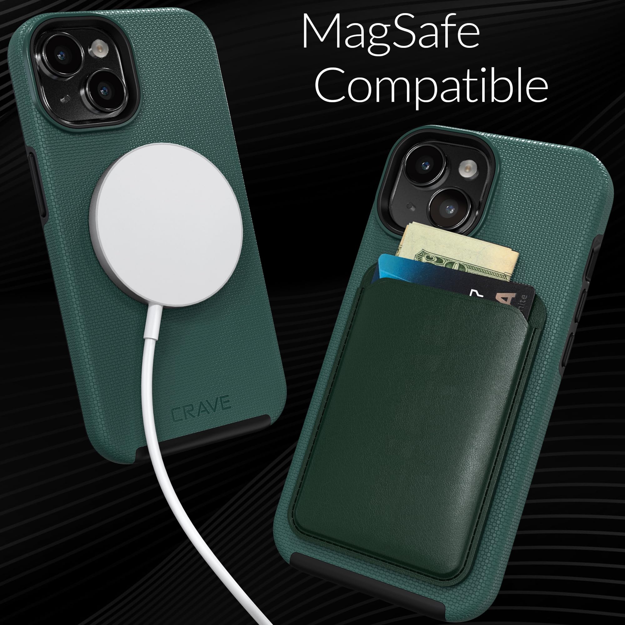 Crave Dual Guard MagSafe Compatible iPhone 15 Case (6.1