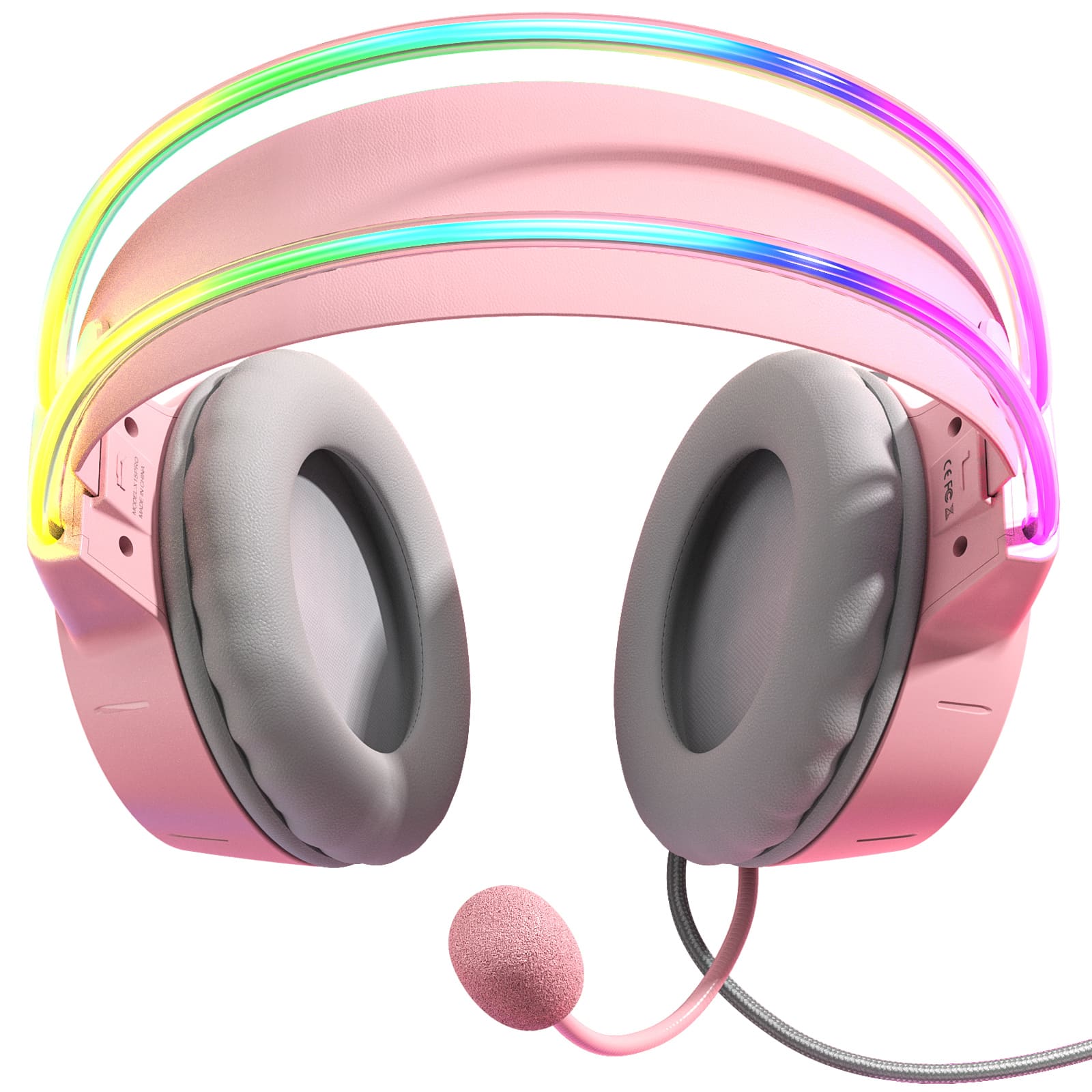 ONIKUMA X15 PRO RGB Gaming Headset with Noise Cancelling Microphone - Wired 3.5mm Headphones for PC, PS4, Xbox - Perfect for Competitive Gaming & Online Streaming