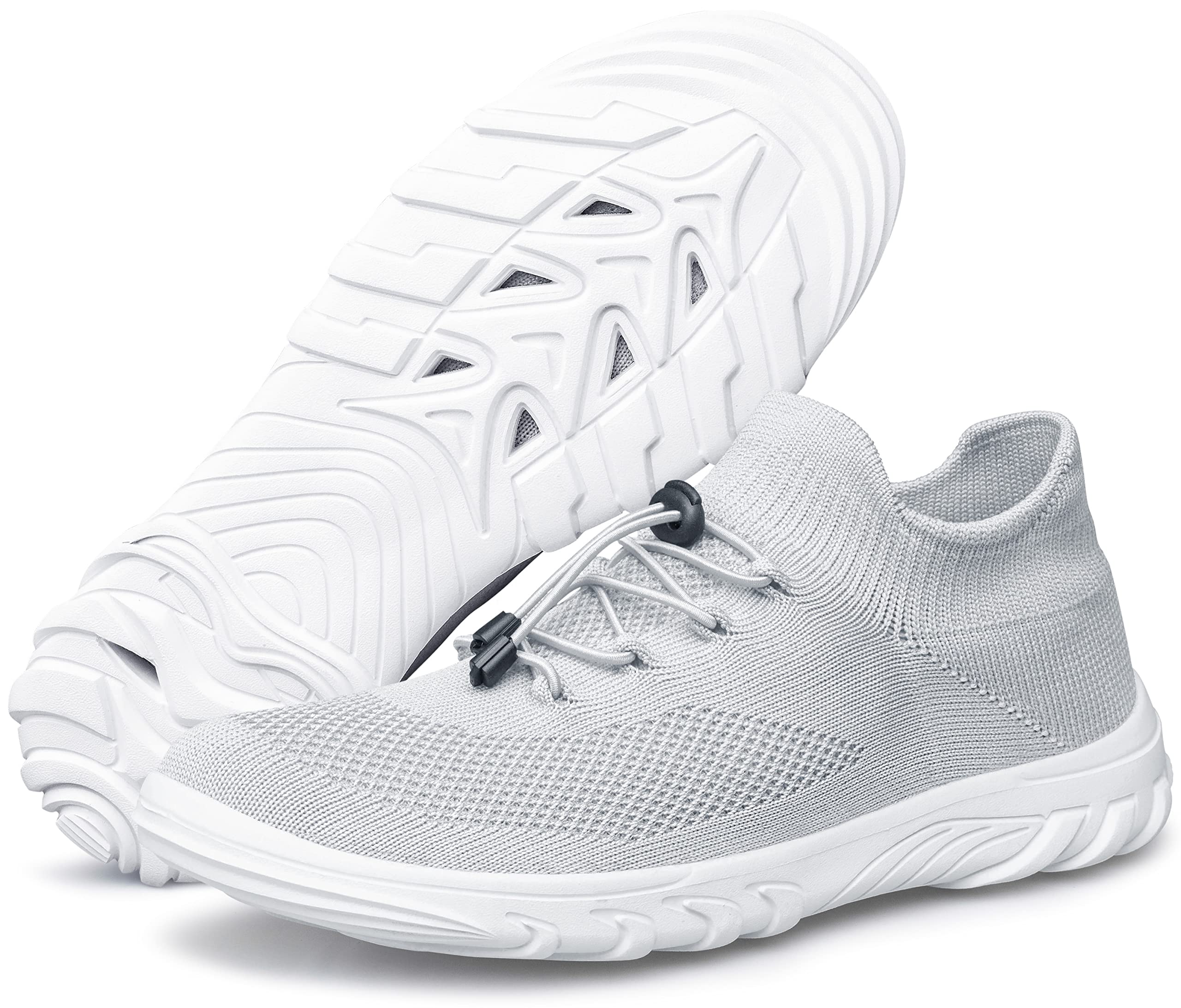 DOUSSPRT Women's Slip-On Walking Shoes - Hypersoft Sock Sneakers for Tennis, Running & Casual Wear | Breathable Mesh Athletic Shoes for Comfort & Support | Perfect for Gym, Travel & Daily Activities