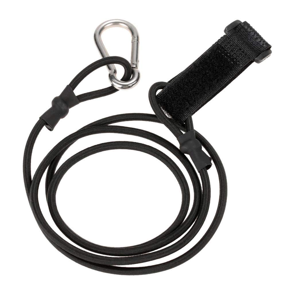 MengK 4mm Thick 103cm Elastic Kayak Safety Bungee Cord - Heavy Duty Canoe Paddle Leash & Fishing Rod Lanyard for Kayaking, Canoeing and Water Sports Accessories