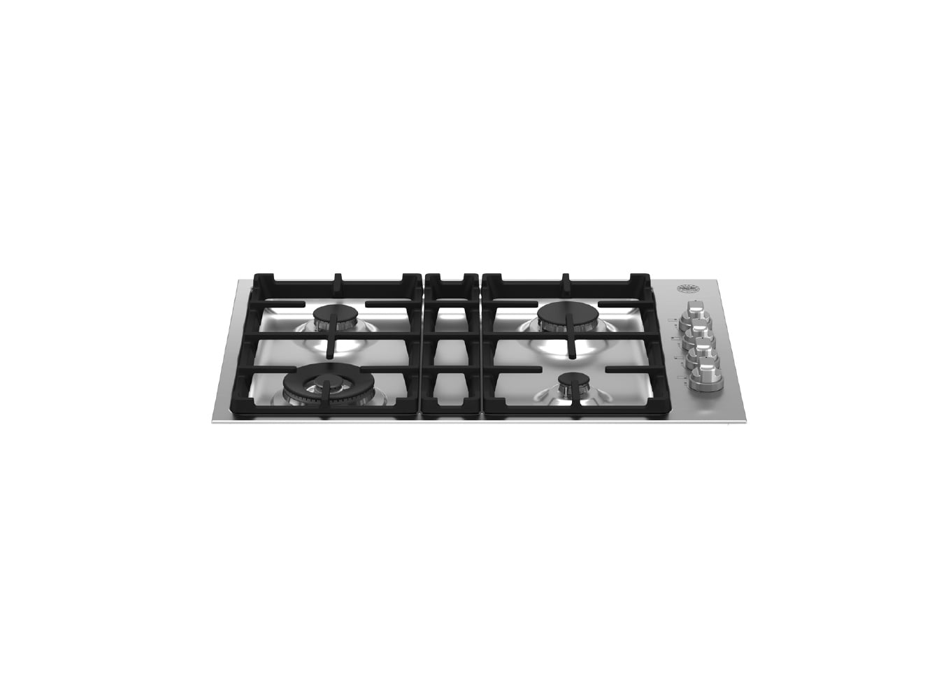 Bertazzoni MAST304QXE 30-Inch Drop-In 4-Burner Gas Cooktop - Professional Grade for Home Kitchens, Perfect for Cooking, Baking & Entertaining