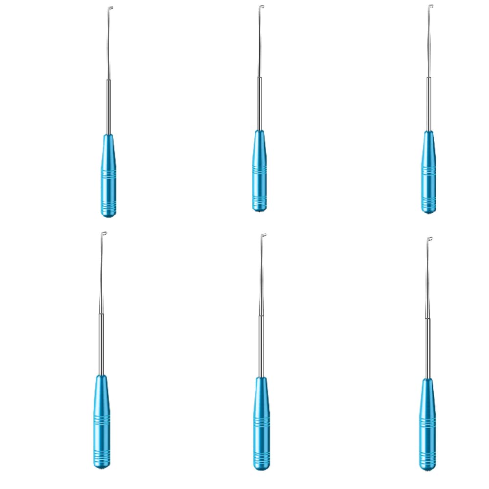 **Professional Fish Hook Remover Tool Kit – Quick & Safe Fishing Hook Extractor – 6-Piece Blue Fishing Accessory for Easy Hook Removal – Perfect for Anglers, Bass Fishing & Outdoor Adventures**