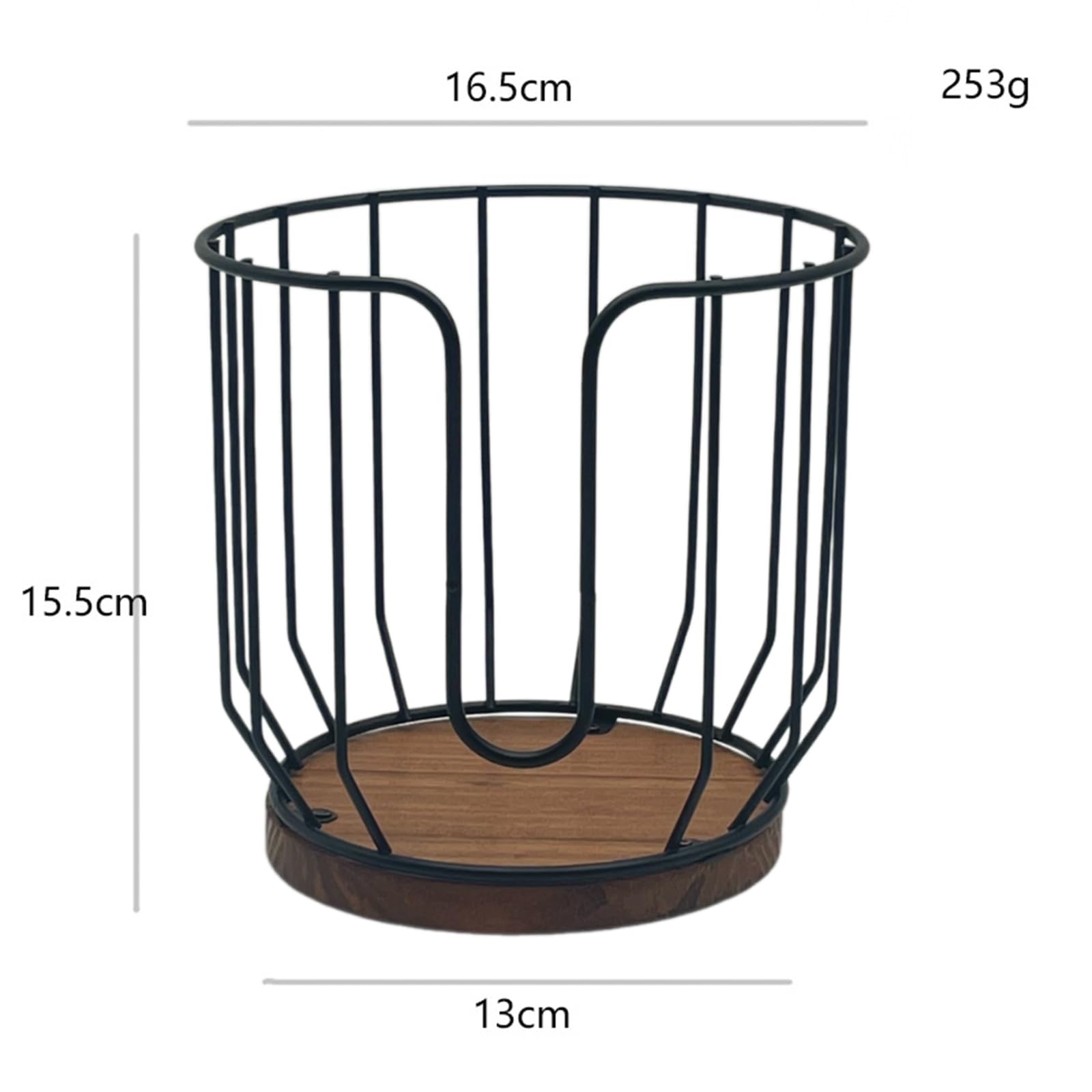 Stainless Steel Coffee Filter Holder & Pod Dispenser Organizer - Compact Coffee Station for Home, Kitchen, Office Countertop - Perfect for Keurig K-Cups, Nespresso Capsules & Drip Coffee Filters (Black)
