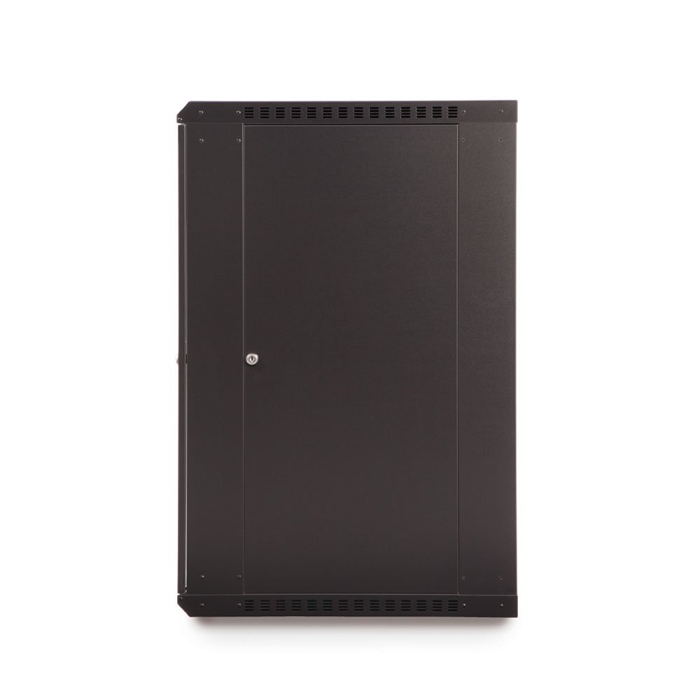 18U Wall Mount Server Cabinet - Solid Door for Network & IT Equipment