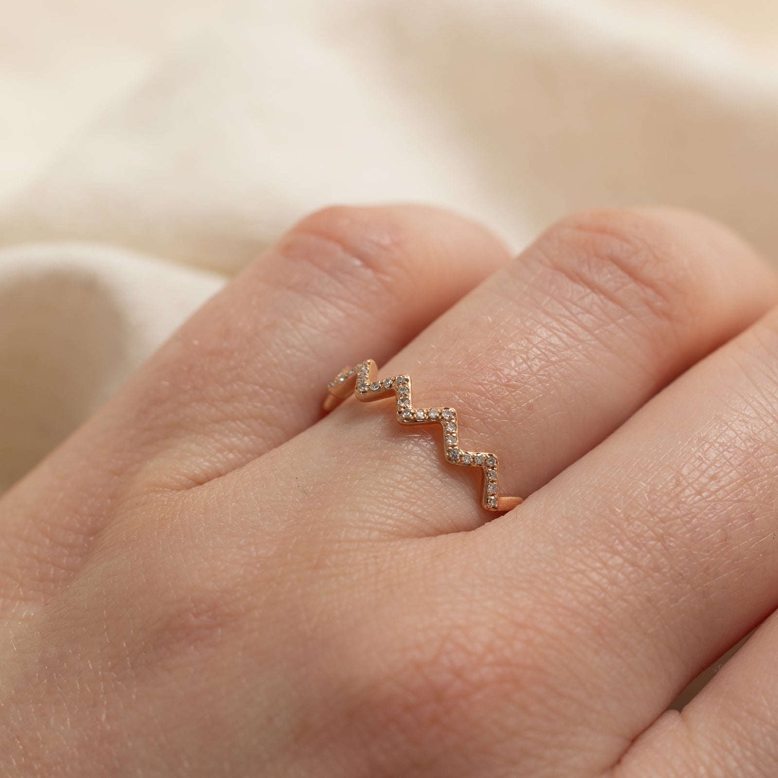 EF Collection 0.06ctw Diamond Ring - Size 7 | Elegant Solitaire Engagement Ring for Women | Perfect for Proposals, Anniversaries & Special Occasions