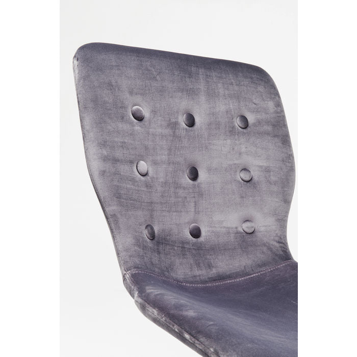 Butterfly Chair Dark Grey - Modern Accent Chair for Living Room, Bedroom & Outdoor Use - Comfortable Lounge Chair with Metal Frame