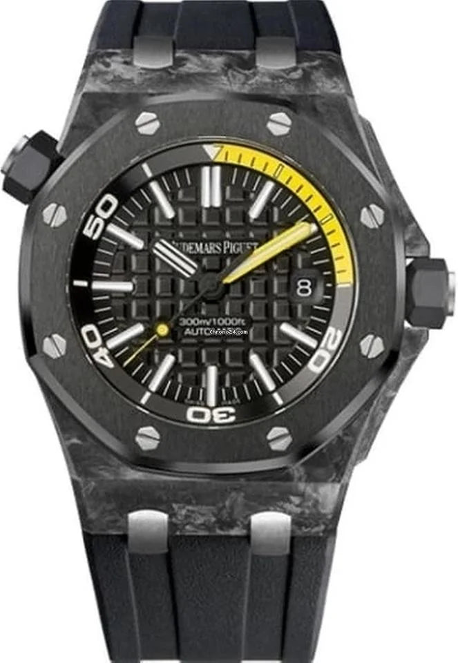 Audemars Piguet Royal Oak Offshore Diver 42mm (13BP) #15706 - Luxury Swiss Dive Watch for Men - Perfect for Water Sports & Formal Occasions
