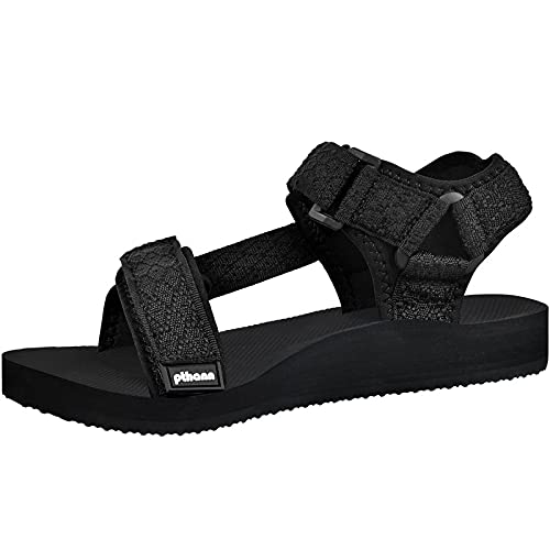 Women's Sport Sandals with Arch Support - Adjustable Velcro Athletic Sandals for Plantar Fasciitis, Hiking & Walking | Waterproof Outdoor Summer Beach Sandals for Active Women