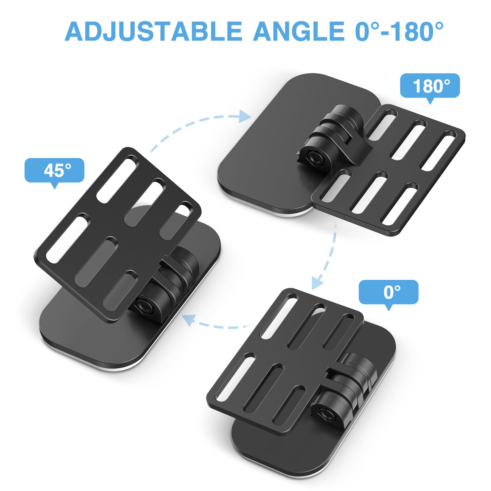 Universal Dash Cam Rear Camera Mount (2 Pack) - Easy Install Rear View Mirror & Windshield Backup Camera Bracket for Cars | Perfect for Road Trips, Uber/Lyft Drivers & Vehicle Security