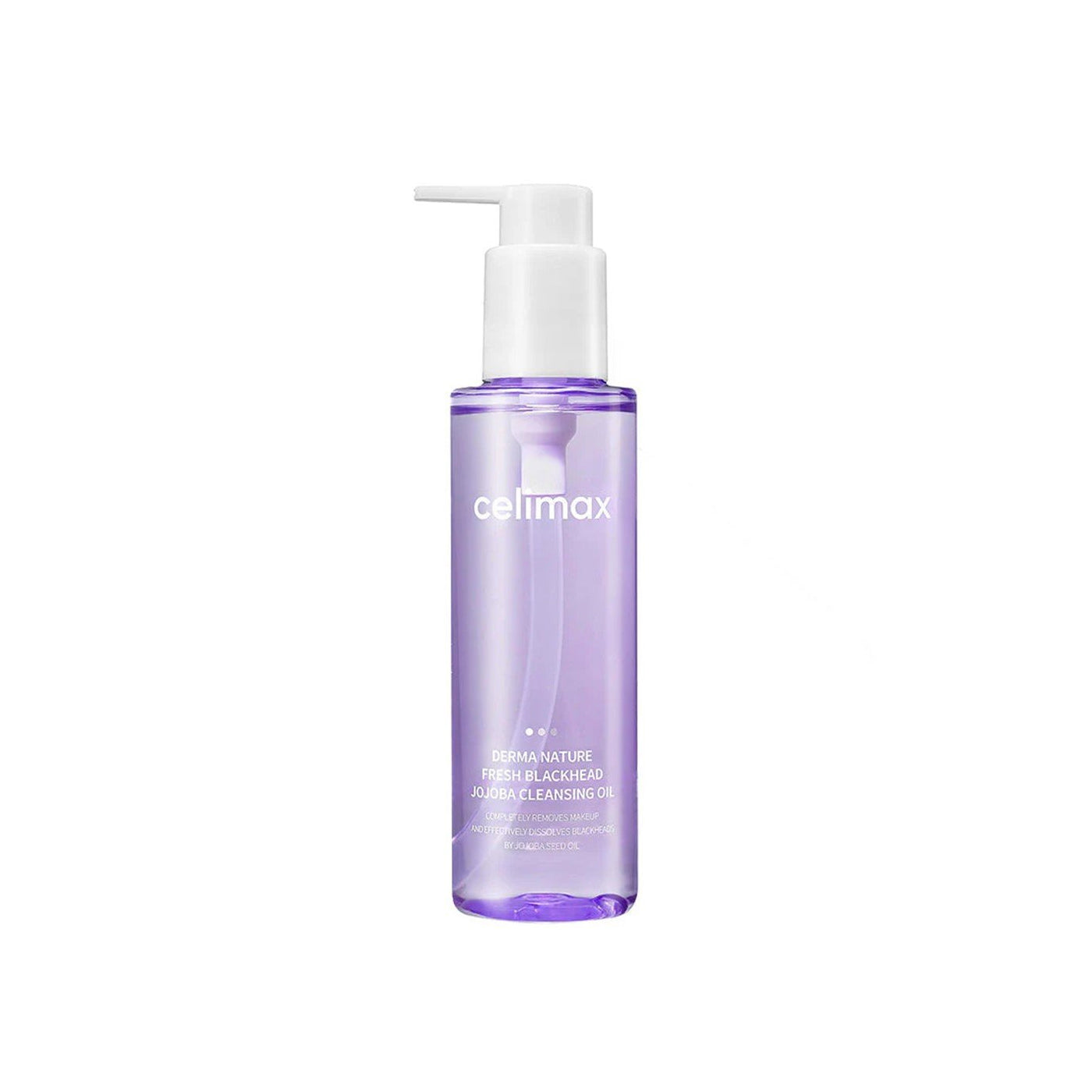 CELIMAX Derma Nature Fresh Blackhead Jojoba Cleansing Oil 150ml - Deep Cleansing Facial Oil for Blackhead Removal & Pore Care | Gentle Makeup Remover for Oily, Acne-Prone Skin | Daily Skincare Routine & Spa Treatment