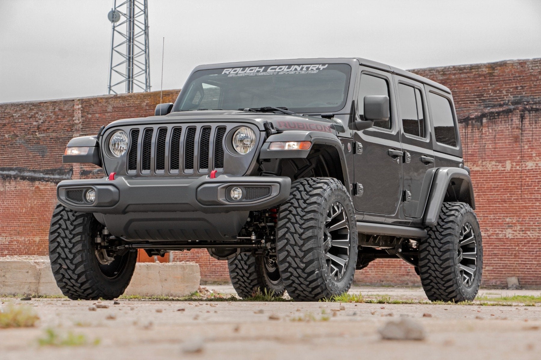 2.5 Inch Lift Kit with Coils for Jeep Wrangler Unlimited 4WD (2024-2025) - Heavy Duty Suspension Upgrade for Off-Roading & Trail Adventures - Part #79730