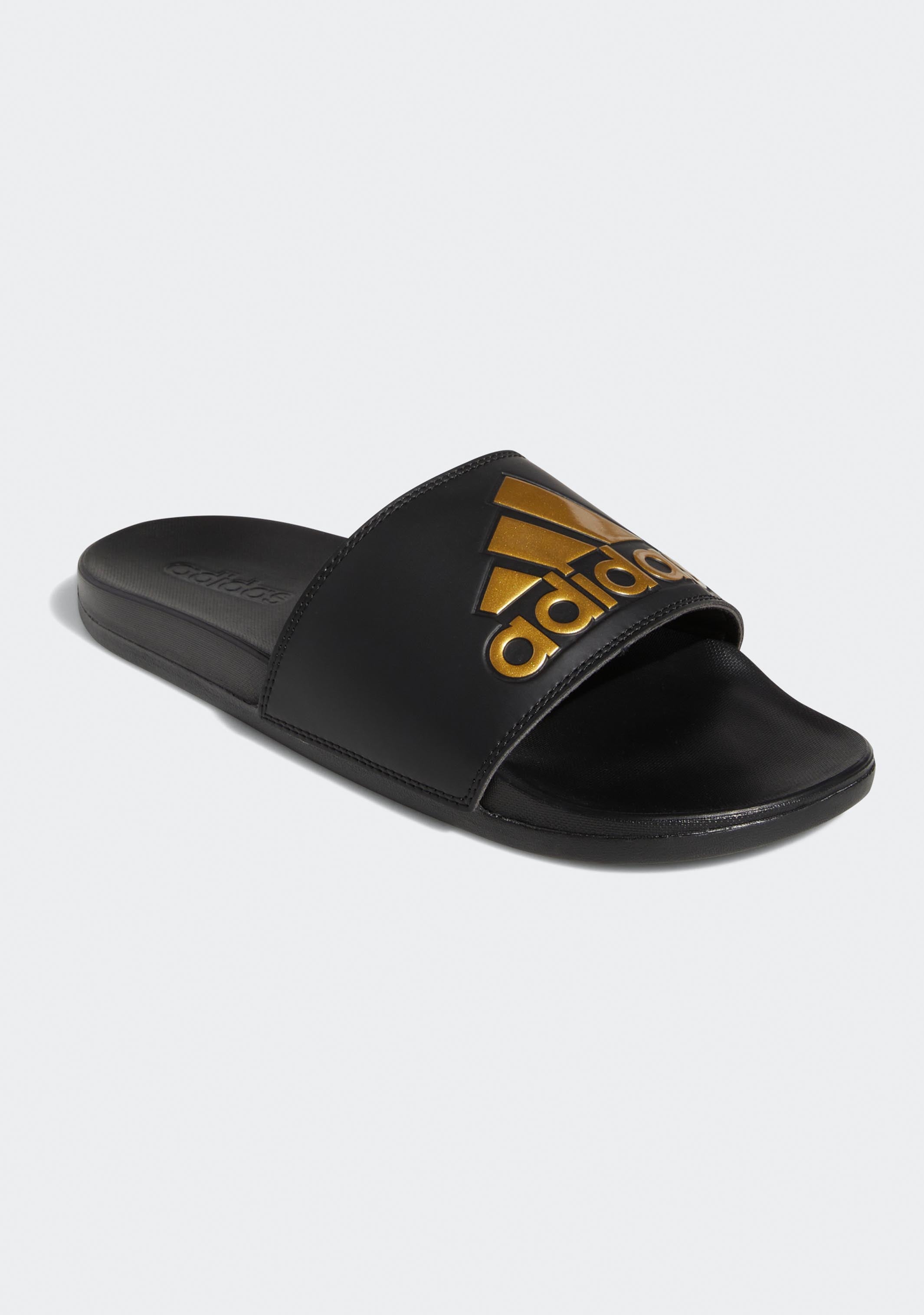 Adidas Unisex Adilette Comfort Slides - Lightweight & Cushioned Shower Sandals for Men & Women | Perfect for Pool, Beach, Gym & Lounge Wear