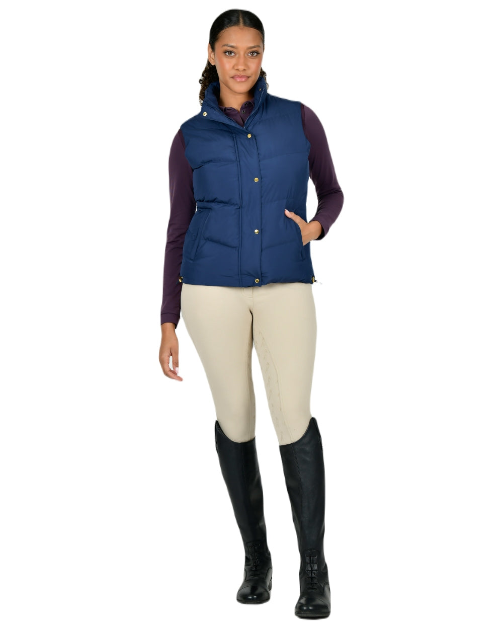 Women's Patrice Puffer Vest - Lightweight Warm Winter Quilted Jacket for Outdoor Activities, Hiking & Casual Wear | Dublin Fashion Coats