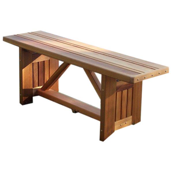 Cabbage Hill Bench - Durable Outdoor Wooden Bench for Garden, Patio, and Backyard - Perfect for Relaxing, Entertaining, and Enjoying Nature