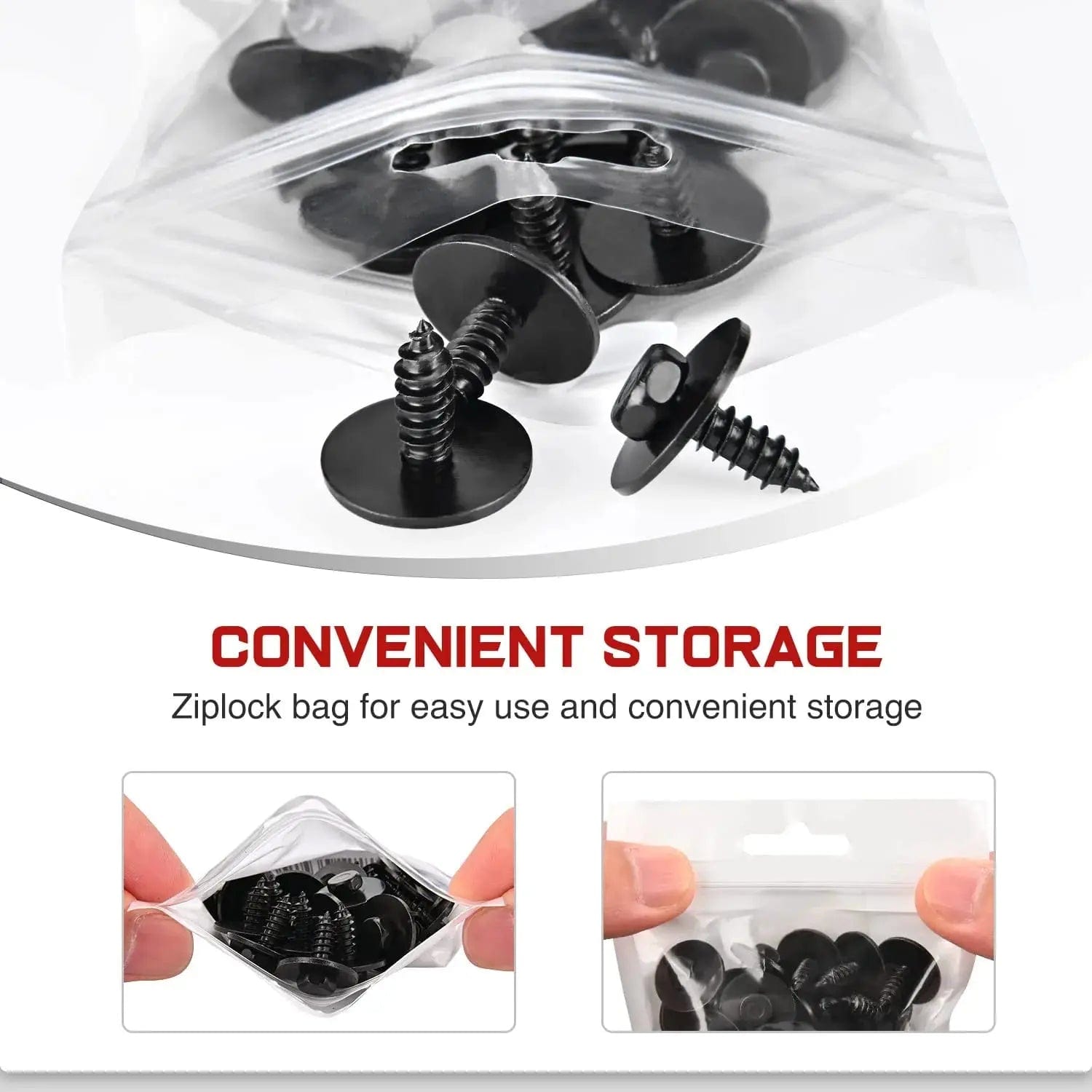 25 Pcs 7.8mm Hole 4.8mm Engine Shield Splash Guard Bumper Hex Head Sems Screws for BMW 128i 135i 228i 228iX 230i 525i 525xi 528i 528xi - Perfect for Engine Protection & Automotive Maintenance