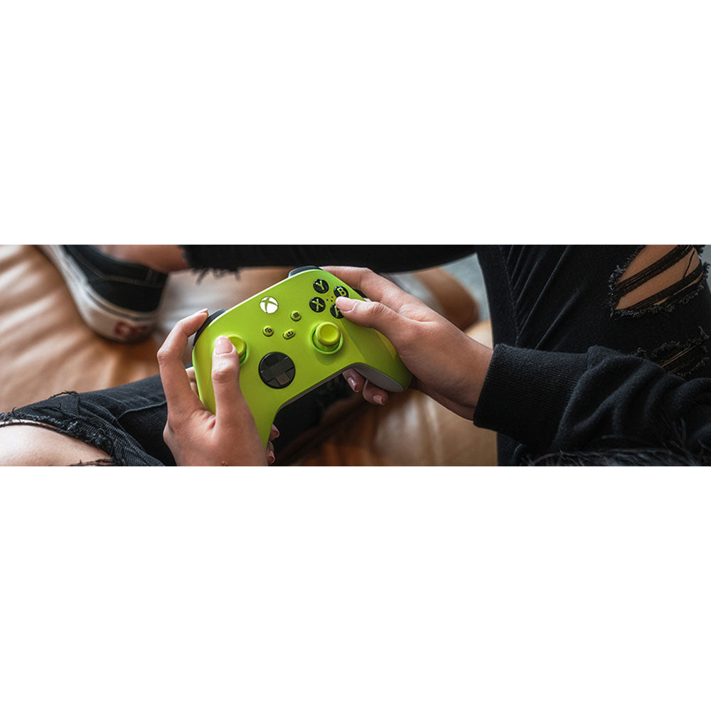 Xbox Wireless Controller for Xbox One & Series X | Electric Volt Green | Gaming, Streaming & Multiplayer Use