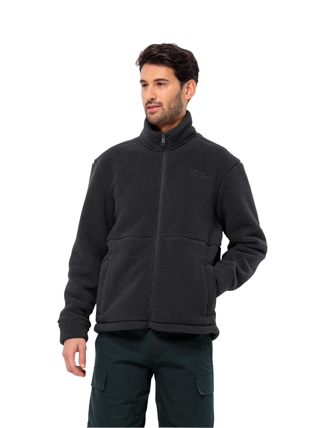 Jack Wolfskin Men's Felslicht Fleece Jacket - Lightweight Outdoor Warm Jacket for Hiking, Camping & Winter Activities