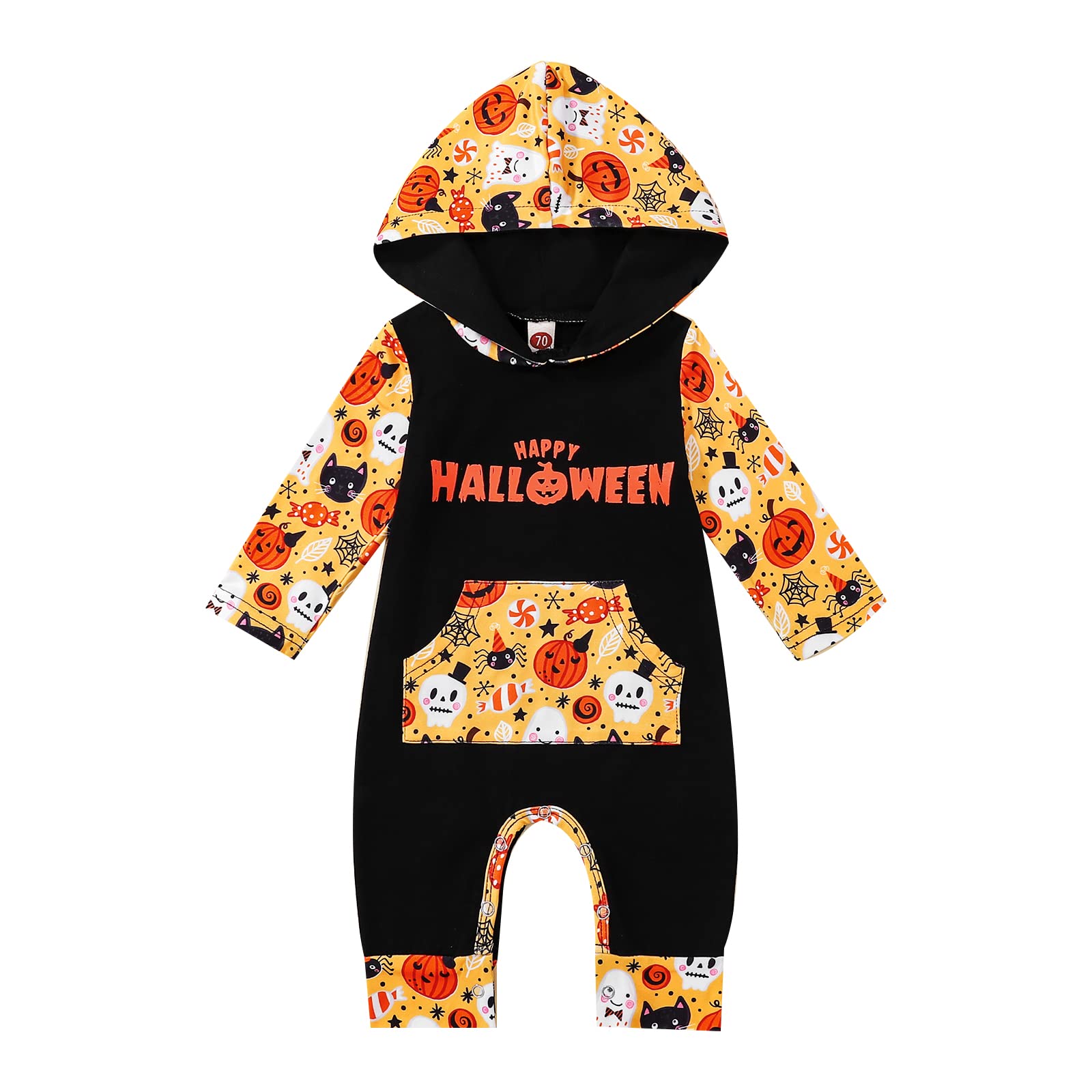 **Adorable Newborn Baby Animal Hooded Romper - Striped Long Sleeve One-Piece Jumpsuit for Boys & Girls | Perfect for Playtime, Photo Shoots & Gifts**