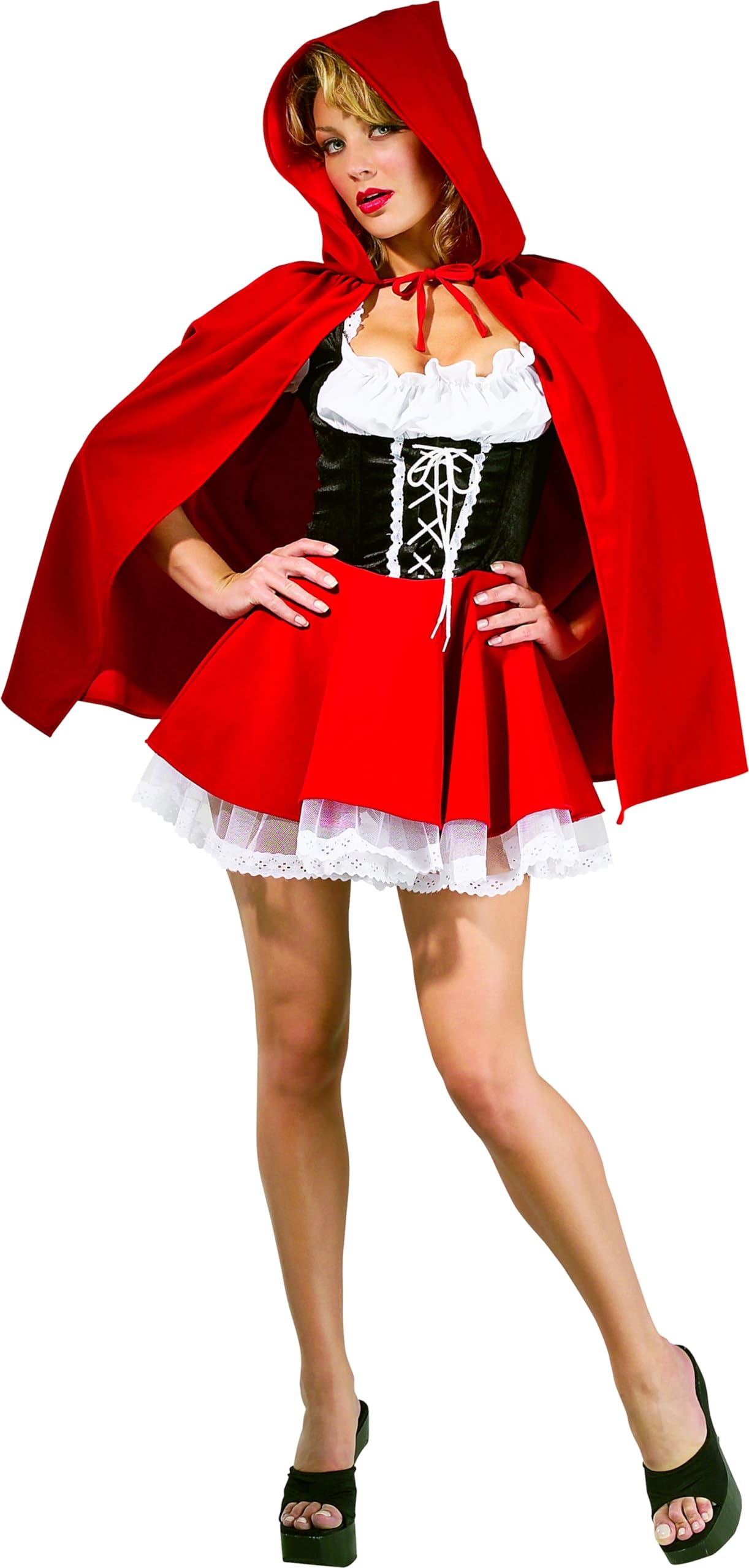 Sexy Red Riding Hood Costume for Women - X-Large Adult Halloween Dress, Cosplay Outfit, Lingerie & Role Play Costume | Perfect for Halloween Parties, Cosplay Events & Romantic Nights