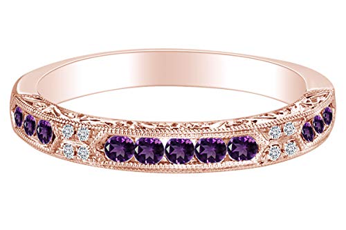 Simulated amethyst